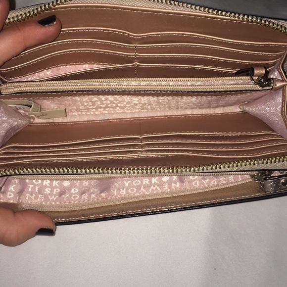 Gold Kate Spade Wristlet - Picture 7 of 8
